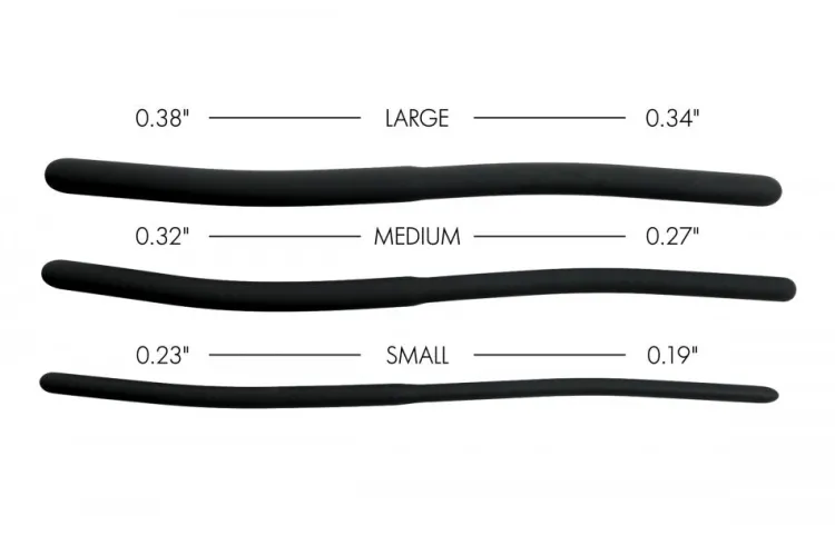 Master Series Medical Equipment | Cock & Ball Devices>Isabella Sinclaire Silicone Urethral Sound Trainer Set