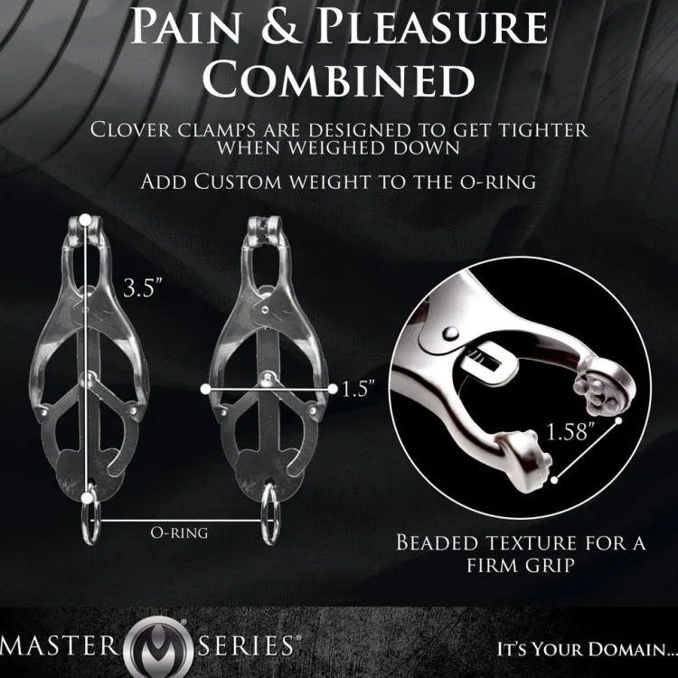 Kink Industries Nipple Clamps & Stimulators>Japanese Nipple Clamps