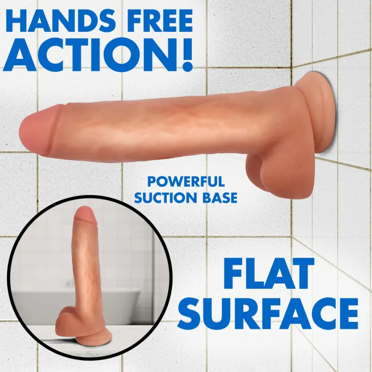 Jock Ultra Realistic Sex Toys | Large Dildos>11 Inch Dildo with Balls