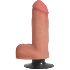 Jock Vibrating Dildos | Realistic Dildos>6 Inch Vibrating Dong with Balls