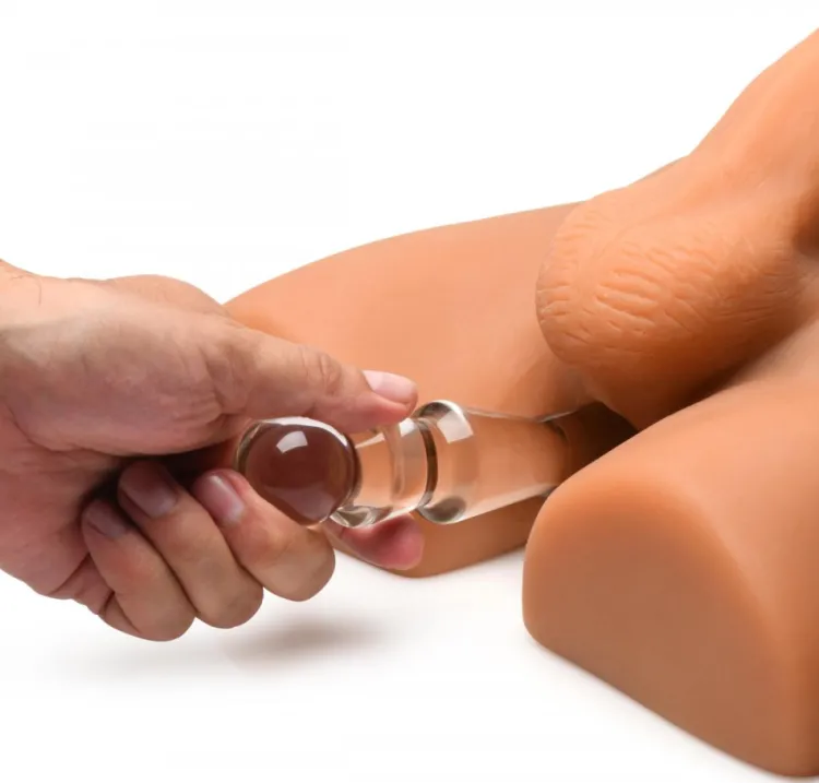 Jock Realistic Dildos | Realistic & Lifelike Sex Dolls>Male Ass Masturbator with Posable Dildo