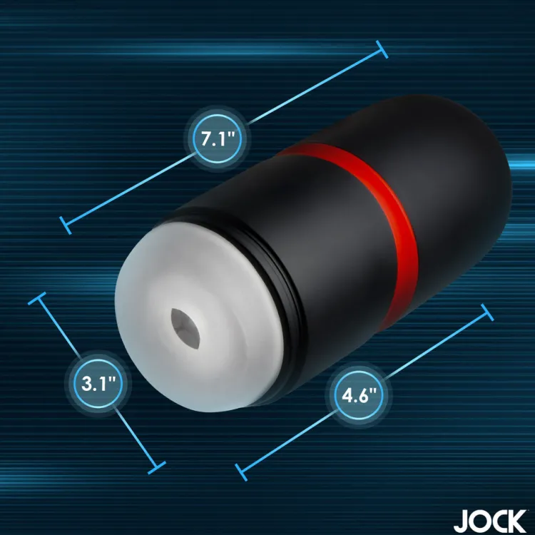 Jock Automatic & Hands-Free Masturbators | Vibrating Strokers>Tightening & Vibrating Masturbator