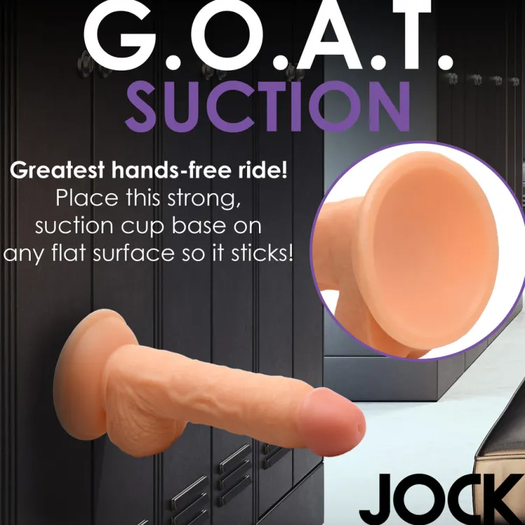 Jock Ultra Realistic Sex Toys | Realistic Dildos>Wrestling Wayne 7" Dildo w/ Balls