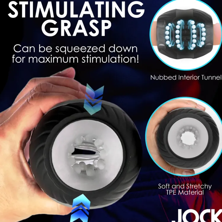 Jock Automatic & Hands-Free Masturbators | Unique Vibrators>10X Vibrating & Squeezing Masturbator