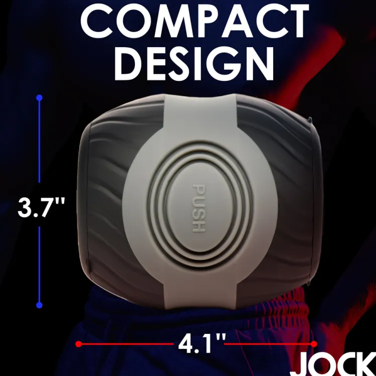 Jock Automatic & Hands-Free Masturbators | Unique Vibrators>10X Vibrating & Squeezing Masturbator