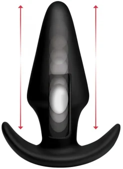 Thump Its Luxury Toys | Vibrating Butt Plugs>Kinetic Thumping 7X Large Anal Plug