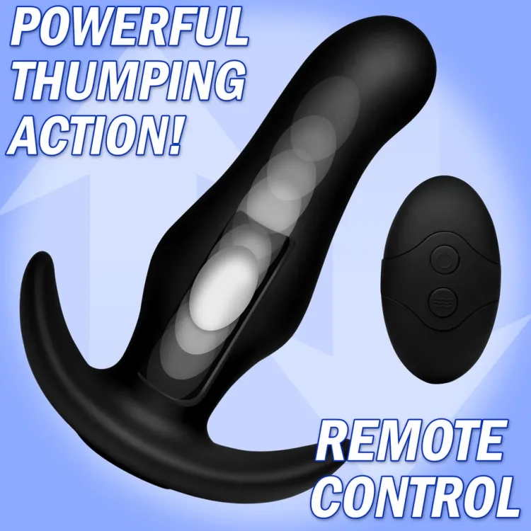 Thump Its Luxury Toys | Vibrating Butt Plugs>Kinetic Thumping 7X Prostate Anal Plug