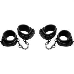 Master Series Starter Bdsm & Bondage Kits | Wrist & Ankle Cuffs>Kinky Comfort Wrist and Ankle Cuff Set