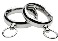 Master Series Penis Rings>Lead Me Stainless Steel Cock Ring