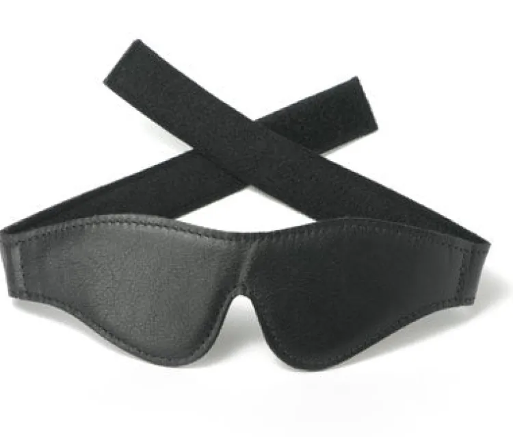 Strict Leather Ball Gags & Mouth Restraints | Masks & Dress-Up Accessories>Leather Blindfold