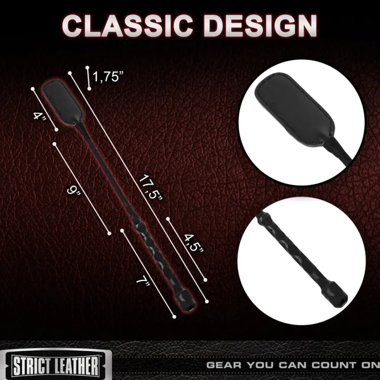 Strict Leather Impact: Whips, Crops & Spankers>Leather Short Riding Crop