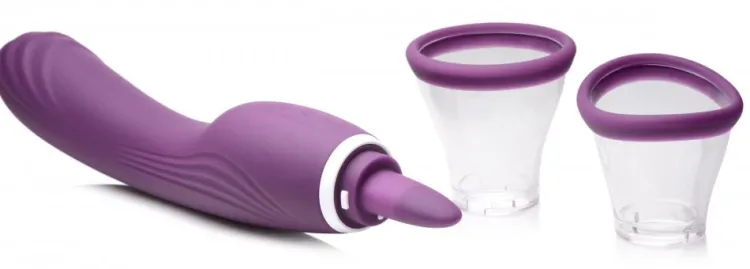 Inmi Luxury Toys | Silicone Vibrators>Lickgasm 8X Licking and Sucking Vibrator