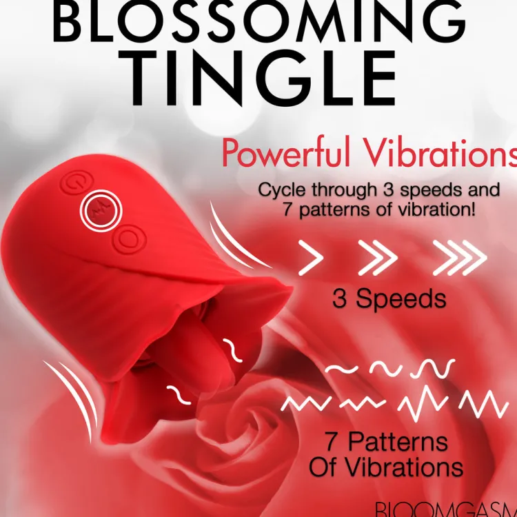 Bloomgasm Silicone Vibrators | Waterproof Vibrators>Lily Lover Sucking & Vibrating Clitoral Stimulator