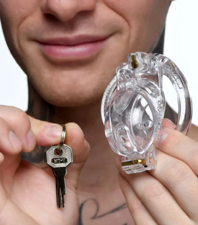 Master Series Chastity Devices | Penis Rings>Lockdown Customizable Chastity Cage