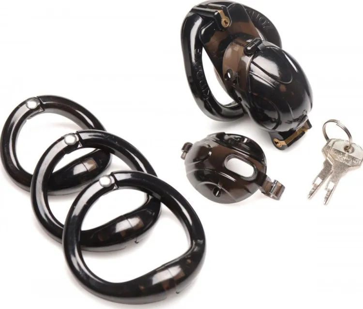 Master Series Chastity Devices | Penis Rings>Lockdown Customizable Chastity Cage