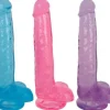Curve Toys Harness Compatible Dildos | Realistic Dildos>Lollicock 8 inch Dildo with Balls