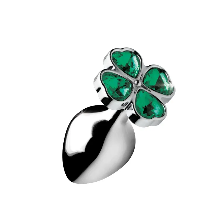 Booty Sparks Jewel Butt Plugs | Anal Starter Toys>Lucky Clover Gem Anal Plug