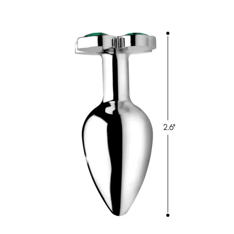 Booty Sparks Jewel Butt Plugs | Anal Starter Toys>Lucky Clover Gem Anal Plug