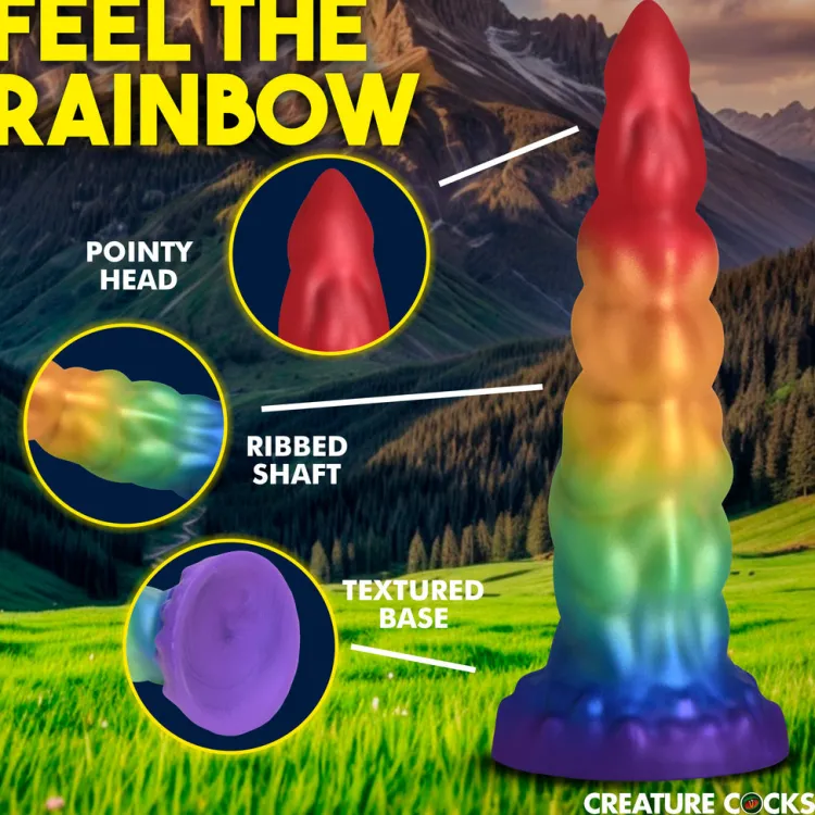 Creature Cocks Silicone Dildos | Harness Compatible Dildos>Magic Rider Unicorn Silicone Dildo