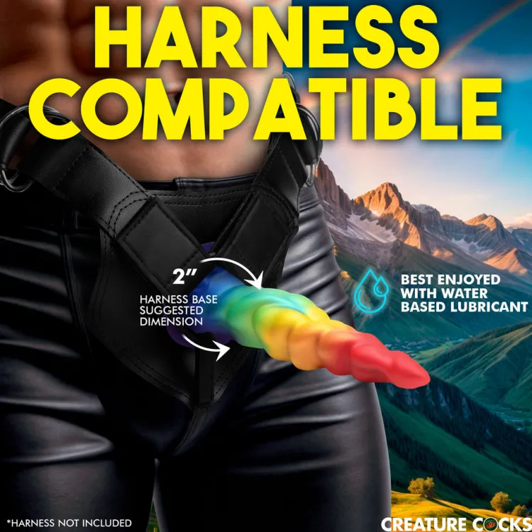 Creature Cocks Silicone Dildos | Harness Compatible Dildos>Magic Rider Unicorn Silicone Dildo