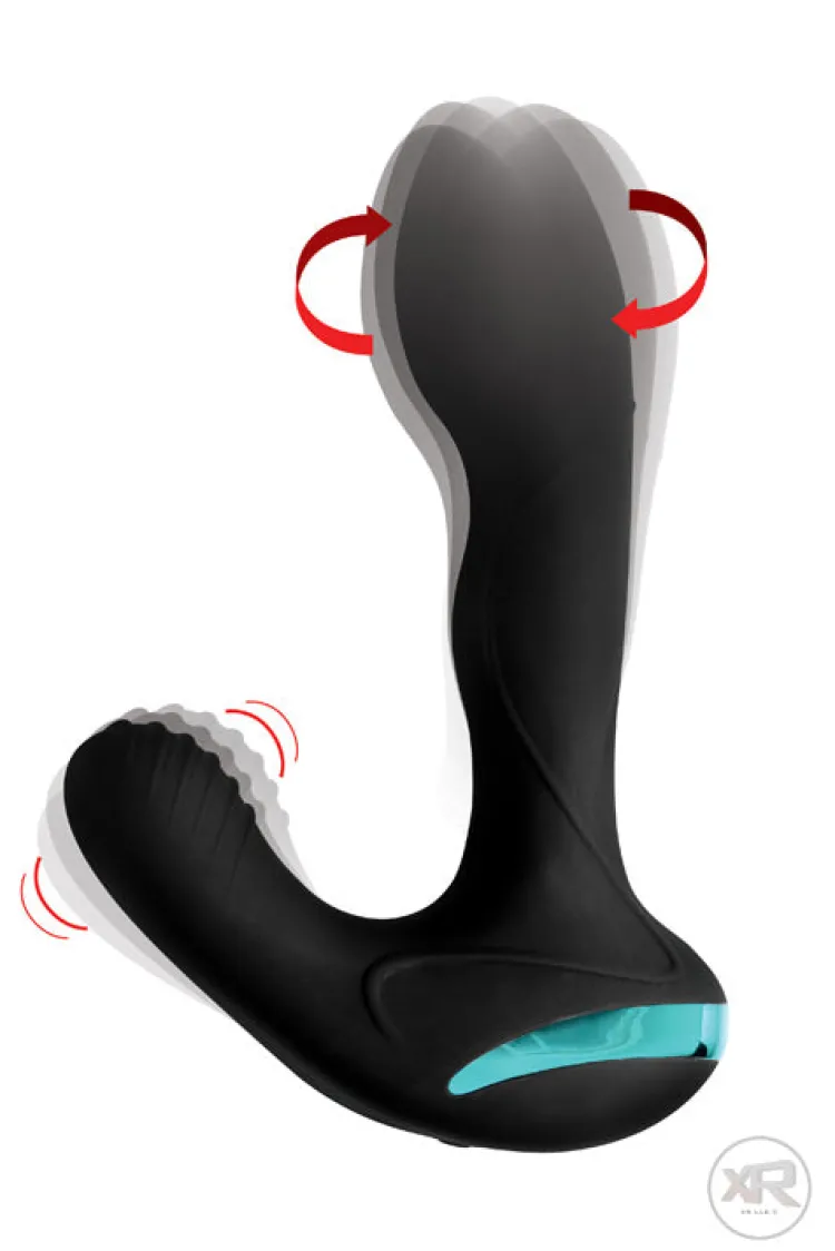 Prostatic Play Travel Essentials | Prostate Massagers>Maverick Gyrating Vibrating Silicone Prostate Stimulator