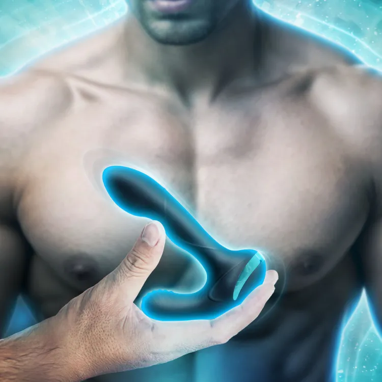Prostatic Play Travel Essentials | Prostate Massagers>Maverick Gyrating Vibrating Silicone Prostate Stimulator