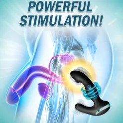 Prostatic Play Prostate Massagers | Insertable & Realistic Dildo Vibrators>Mega Maverick 10X Rotating Vibrating Prostate Stimulator