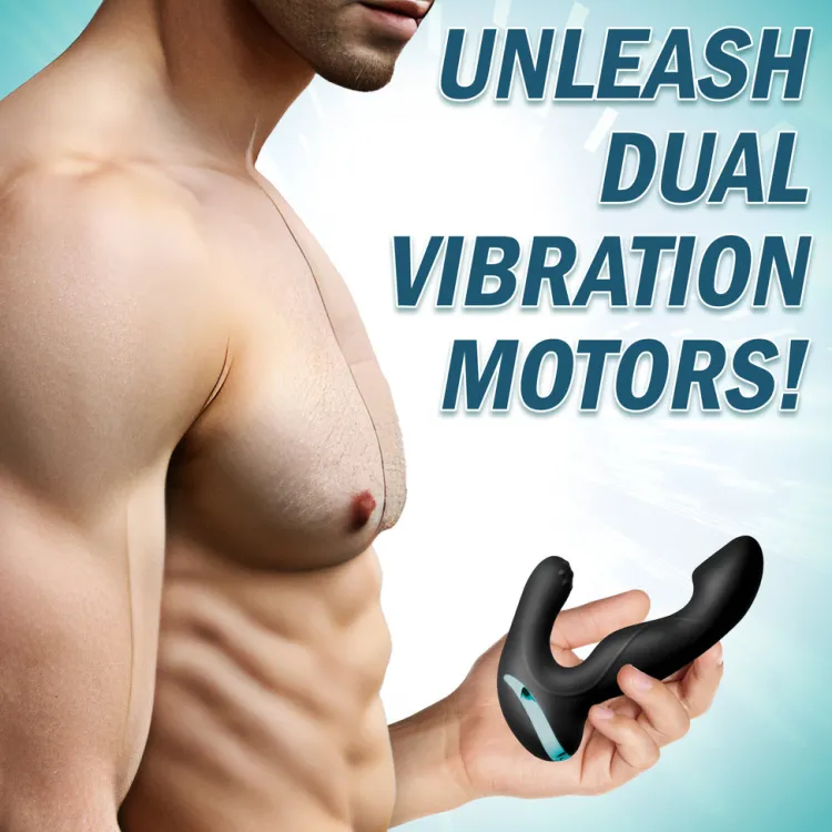 Prostatic Play Prostate Massagers | Insertable & Realistic Dildo Vibrators>Mega Maverick 10X Rotating Vibrating Prostate Stimulator