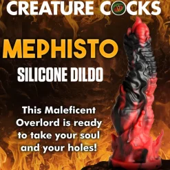 Creature Cocks Silicone Dildos | Non-Representational Dildos>Mephisto Silicone Dildo
