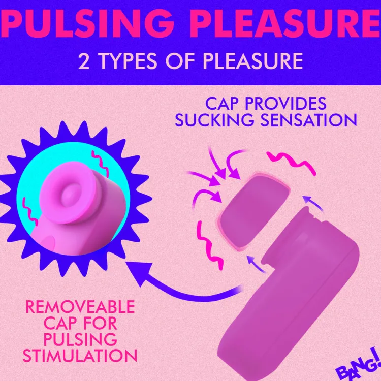 Bang Travel Essentials | Silicone Vibrators>Mini Clitoral Stimulator