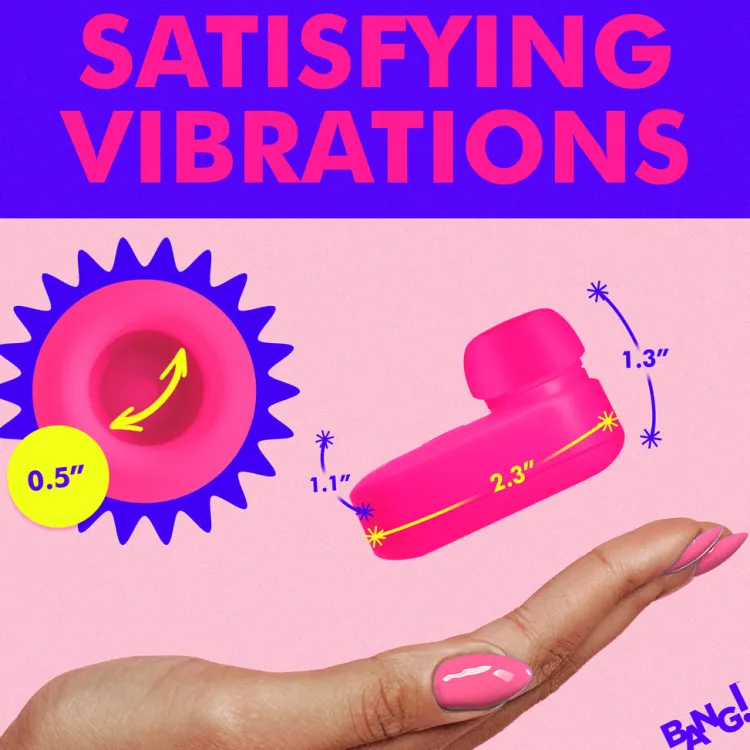 Bang Travel Essentials | Silicone Vibrators>Mini Clitoral Stimulator