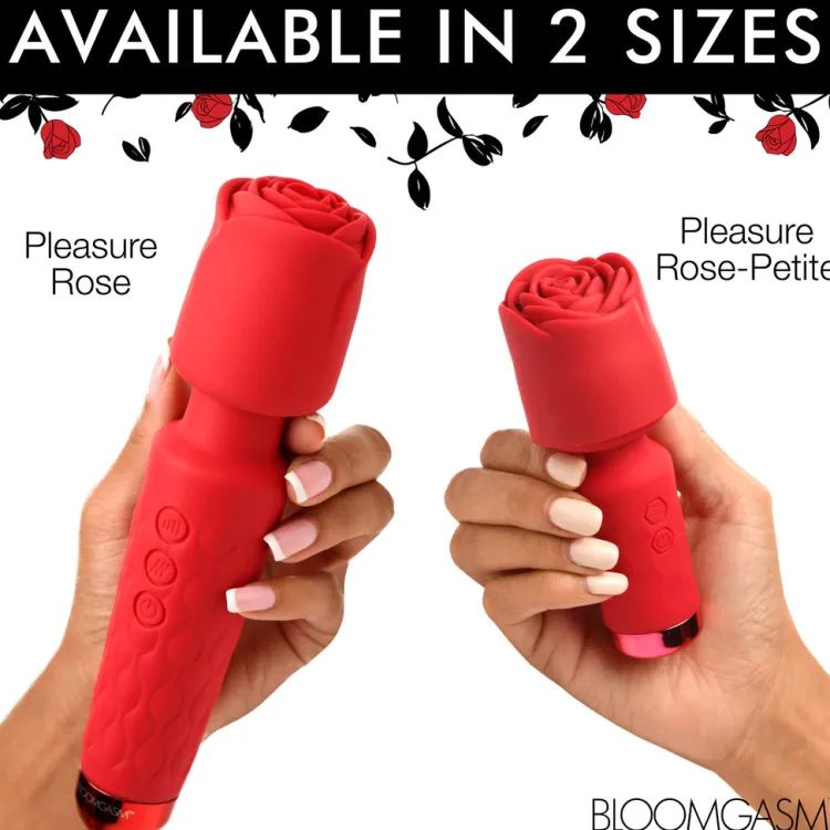 Bloomgasm Travel Essentials | Silicone Vibrators>Mini Pleasure Rose-Petite Silicone Rose Wand