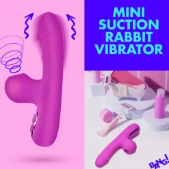 Bang Travel Essentials | Rabbit & Dual Stimulation Vibrators>Mini Suction Rabbit Vibrator