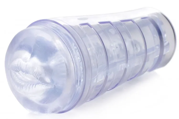 Mistress Mouth Masturbators | Pocket Pussy & Porn Star Masturbators>Courtney Diamond Deluxe Clear Mouth Stroker