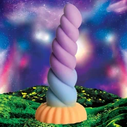 Creature Cocks Silicone Dildos | Non-Representational Dildos>Mystique Silicone Unicorn Dildo
