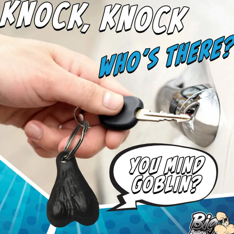 Big Ballers Games & Novelties>Nuts Keychain
