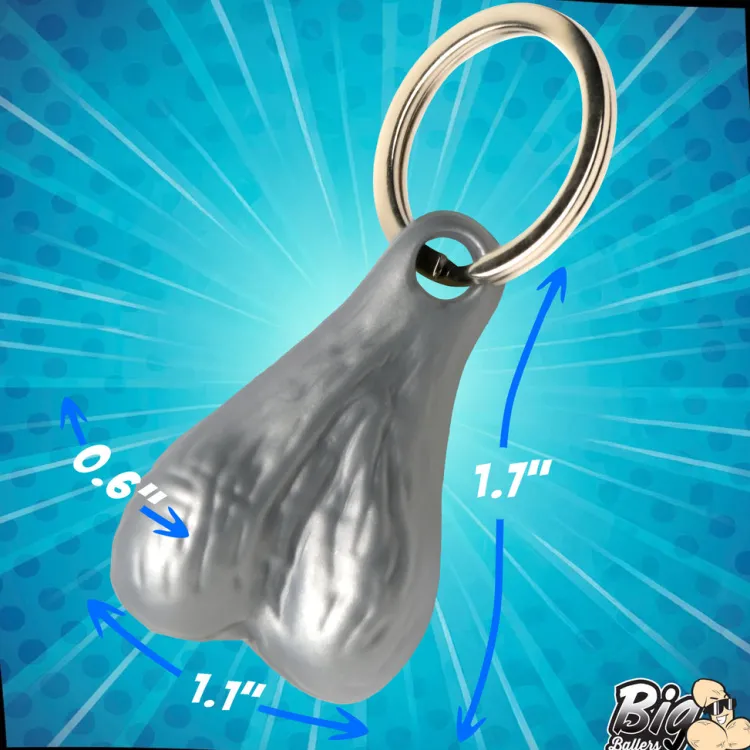 Big Ballers Games & Novelties>Nuts Keychain