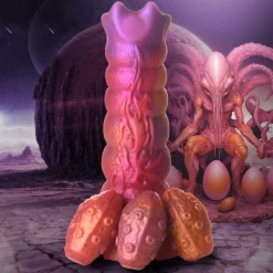 Creature Cocks Silicone Dildos | Non-Representational Dildos>Nymphoid Ovipositor Silicone Dildo