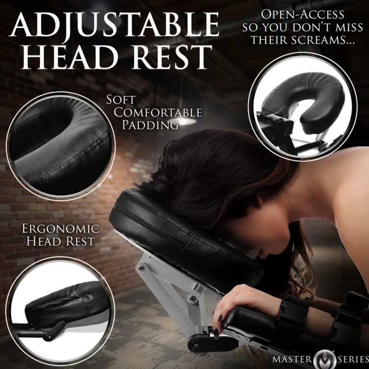 Master Series Luxury Toys | Sex Furniture, Swings, & More>Obedience Extreme Sex Bench with Restraint Straps