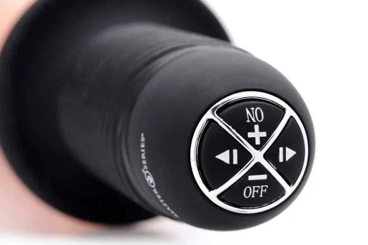 Master Series Vibrating Dildos | Large Dildos>Onslaught 13 Mode XL Vibrating Dildo Thruster