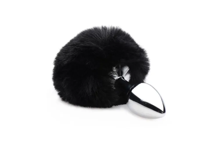 Tailz Sensation Play, Tools & Accessories | Butt Plug Tails>Onyx Bunny Tail Anal Plug