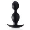 Master Series Butt Plugs | Aluminum & Steel Dildos & Insertables>Orbs Steel Weighted Duotone Silicone Anal Plug