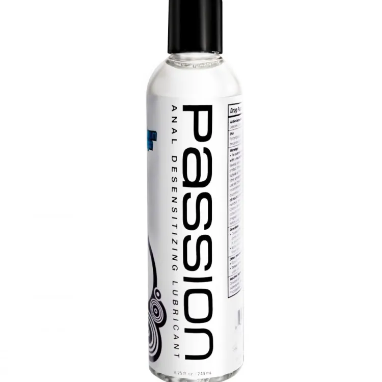 Passion Lubricants Sensation Play, Tools & Accessories>8.25oz Maximum Strength Anal Desensitizing Lube