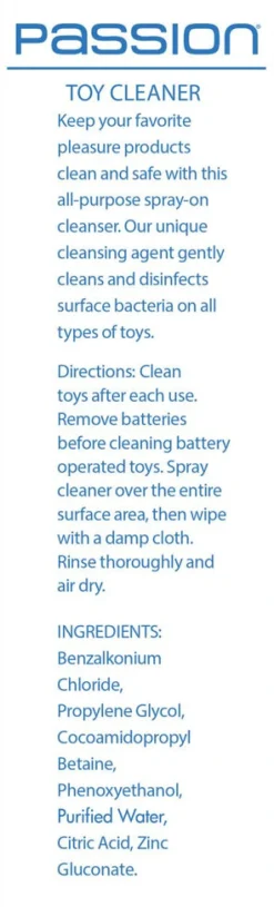 Passion Lubricants Sex Toy Cleaners><noscript><img width=