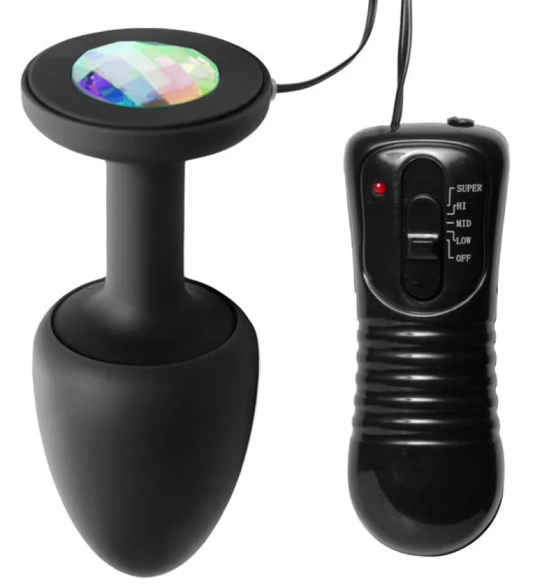 Master Series Butt Plugs | Insertable & Realistic Dildo Vibrators>Paragon Gem Vibrating Anal Plug