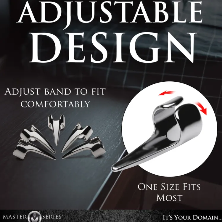 Master Series Sensation Play, Tools & Accessories>5pc Sensation Play Claw Rings