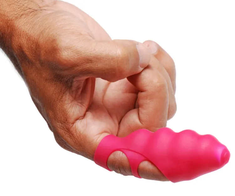 Frisky Insertable & Realistic Dildo Vibrators | G-Spot Vibrators>Pink Finger Bang-her Vibe