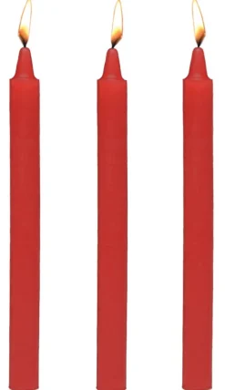Master Series Sensation Play, Tools & Accessories>3pk Fetish Drip Candles