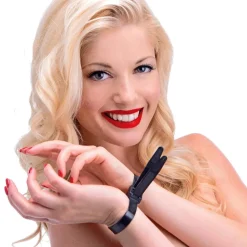 Master Series Wrist & Ankle Cuffs>5pk Misbehaved Black Zip Tie Police Cuffs