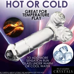 Pleasure Crystals Glass Dildos | Non-Representational Dildos><noscript><img width=